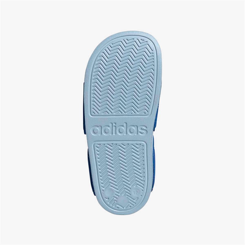 adidas Junior Adilette Sandals Bright Royal/Cloud White/Clear Sky