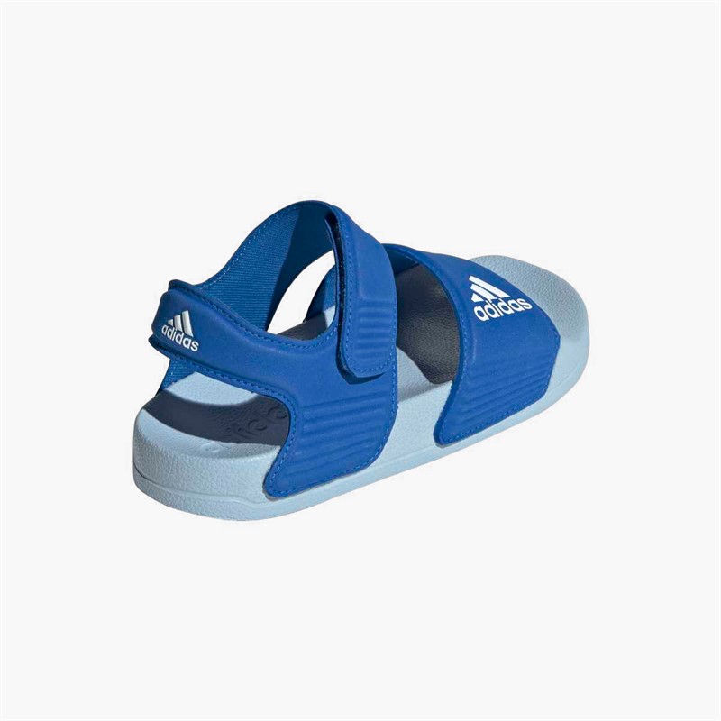 adidas Junior Adilette Sandals Bright Royal/Cloud White/Clear Sky