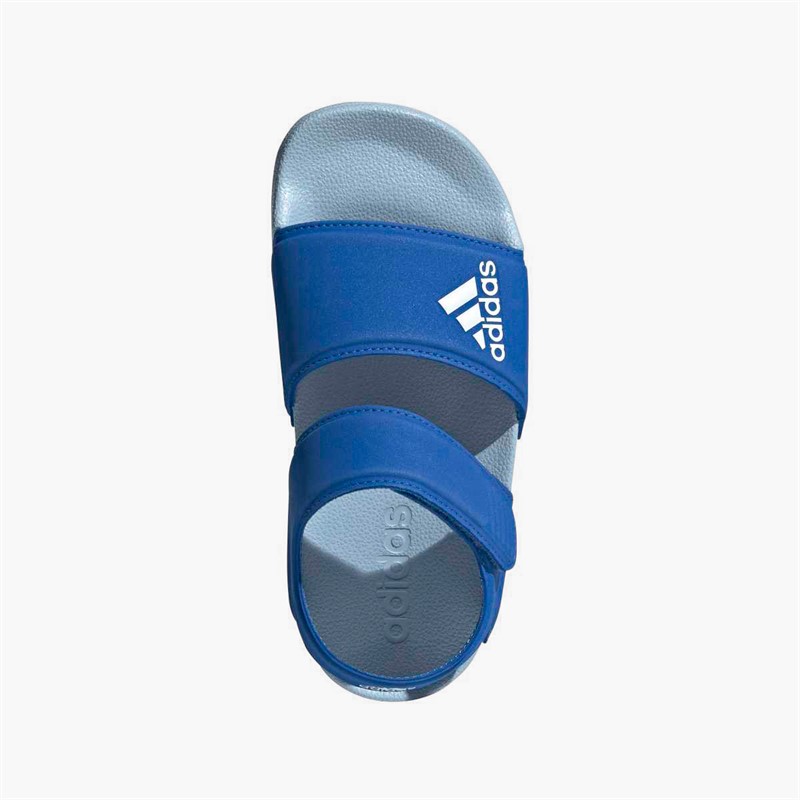 adidas Junior Adilette Sandals Bright Royal/Cloud White/Clear Sky
