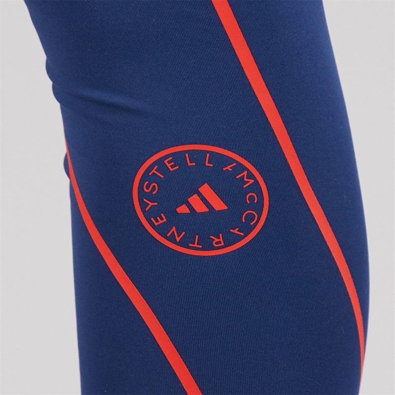 adidas Womens adidas By Stella McCartney Running Leggings Team Navy Blue