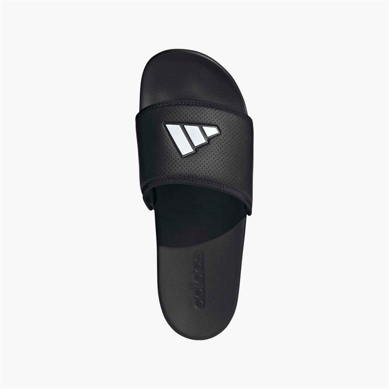 adidas Mens Adilette Comfort Sliders Core Black/Cloud White/Core Black