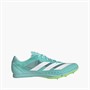 adidas Mens Adizero Distancestar Short Distance Running Spikes Flash Aqua/Zero Metalic/Lucid Lemon