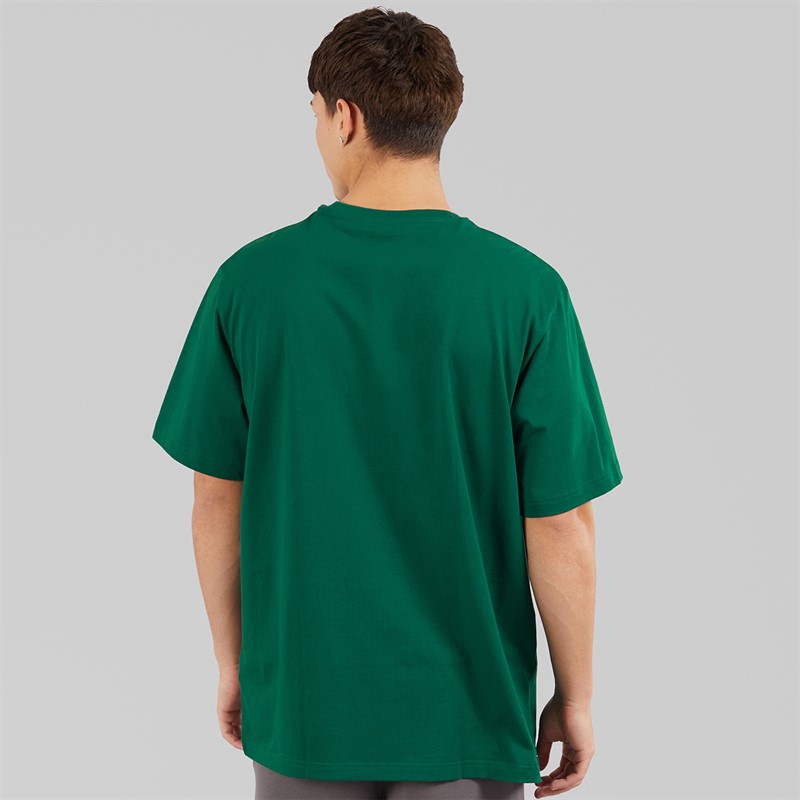 adidas Mens Collegiate Lineage Graphic T-Shirt Collegiate Green