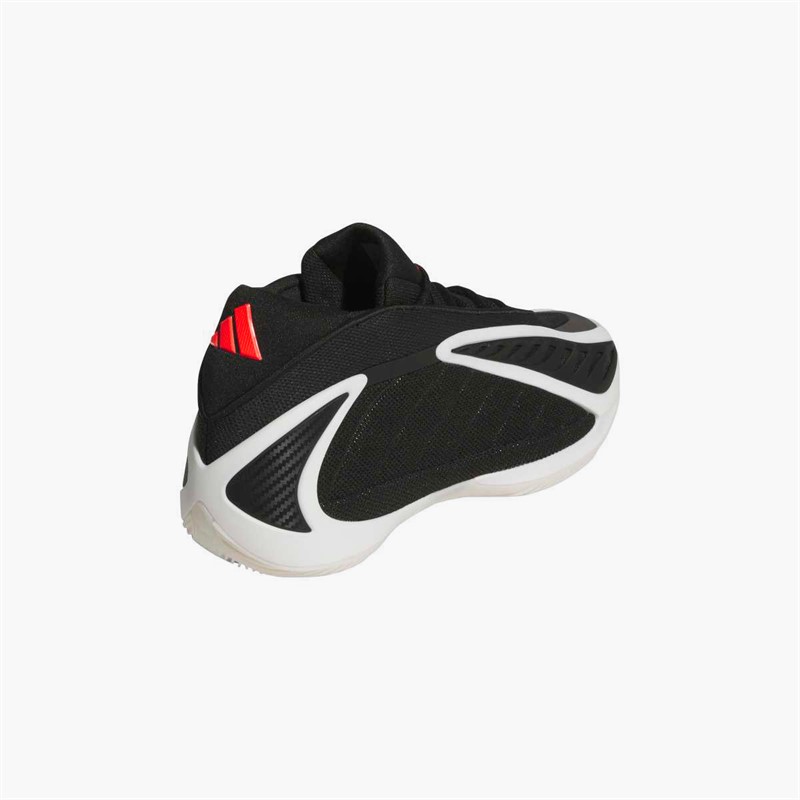 adidas Mens Anthony Edwards 2 Basketball Trainers Core Black/Zero Metalic/Lucid Red