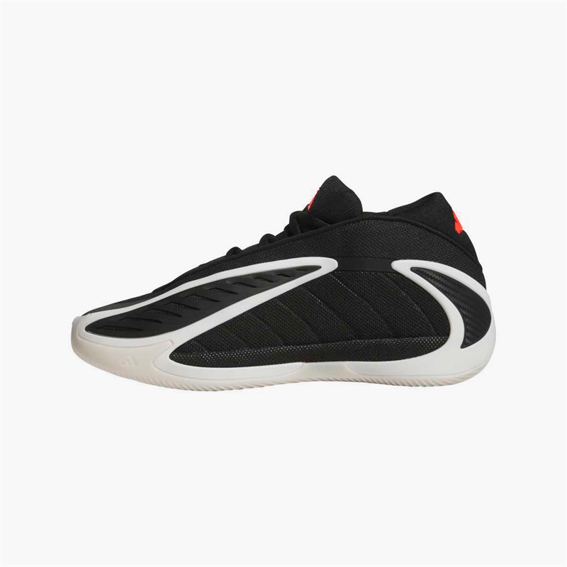 adidas Mens Anthony Edwards 2 Basketball Trainers Core Black/Zero Metalic/Lucid Red