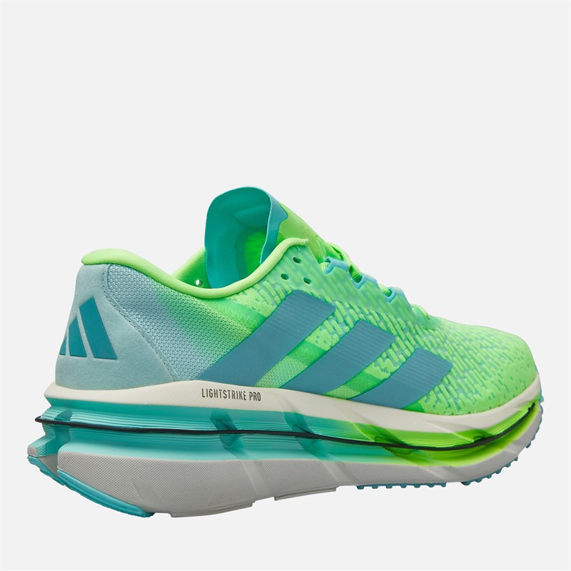adidas Mens Adistar Byd Neutral Running Shoes Lime Burst/Mint Ton/Flash Aqua