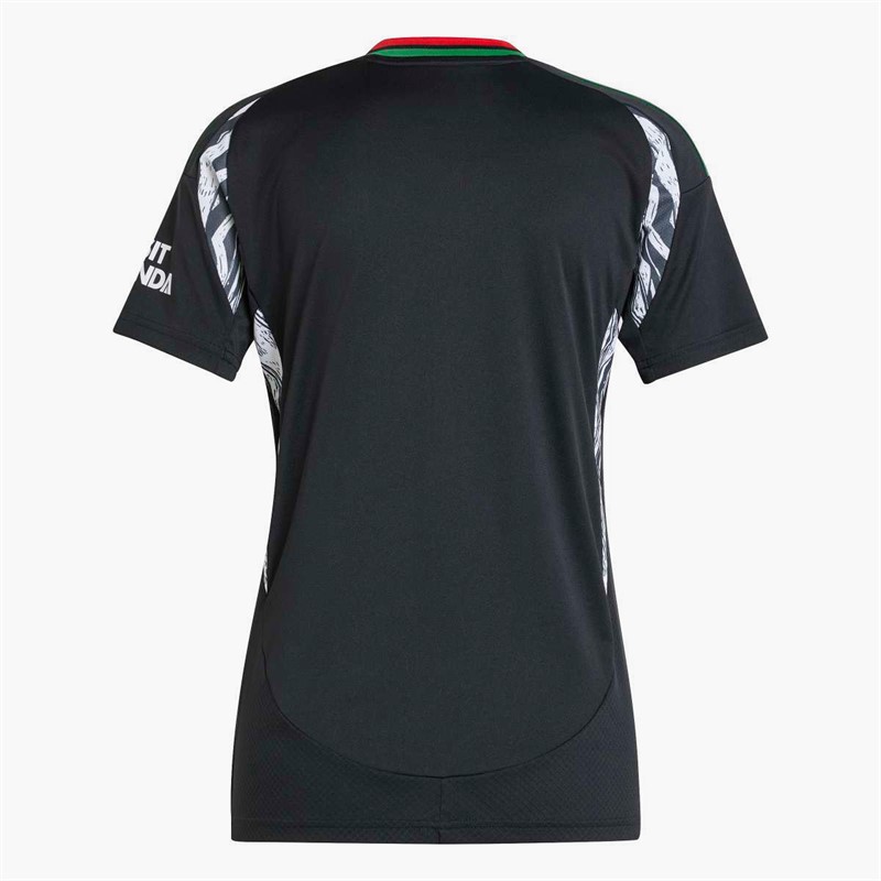 adidas Womens AFC Arsenal 24/25 Away Jersey Black