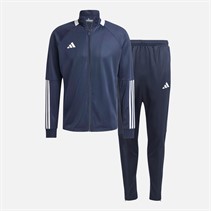 adidas Mens Aeroready Sereno Cut 3-Stripes Tracksuit Legend Ink/White