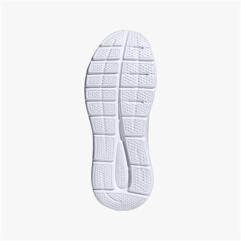 adidas Womens Cloudfoam Comfy Trainers Wonder Quartz/Zero Metallic/Cloud White