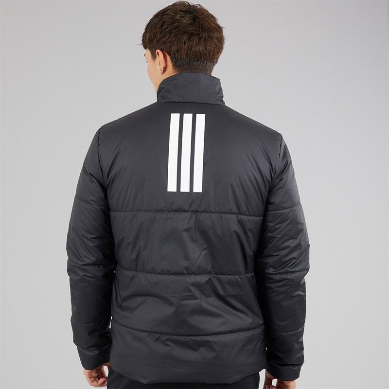 adidas Mens BSC Climawarm 3-Stripes Insulated Jacket Black
