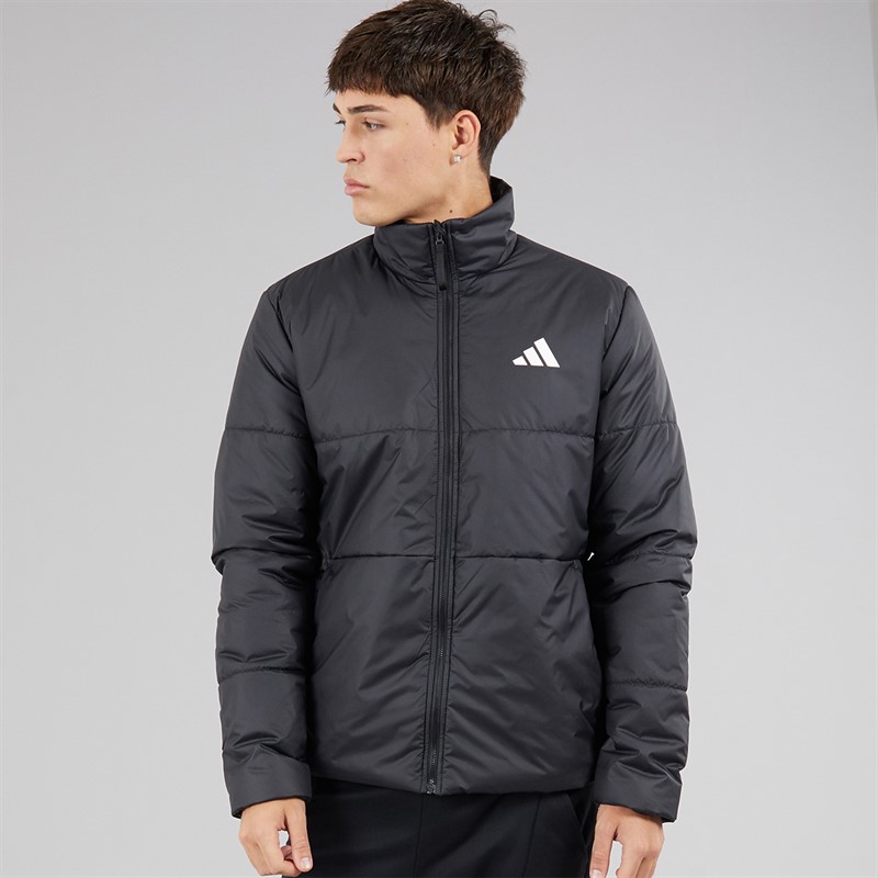 adidas Mens BSC Climawarm 3-Stripes Insulated Jacket Black