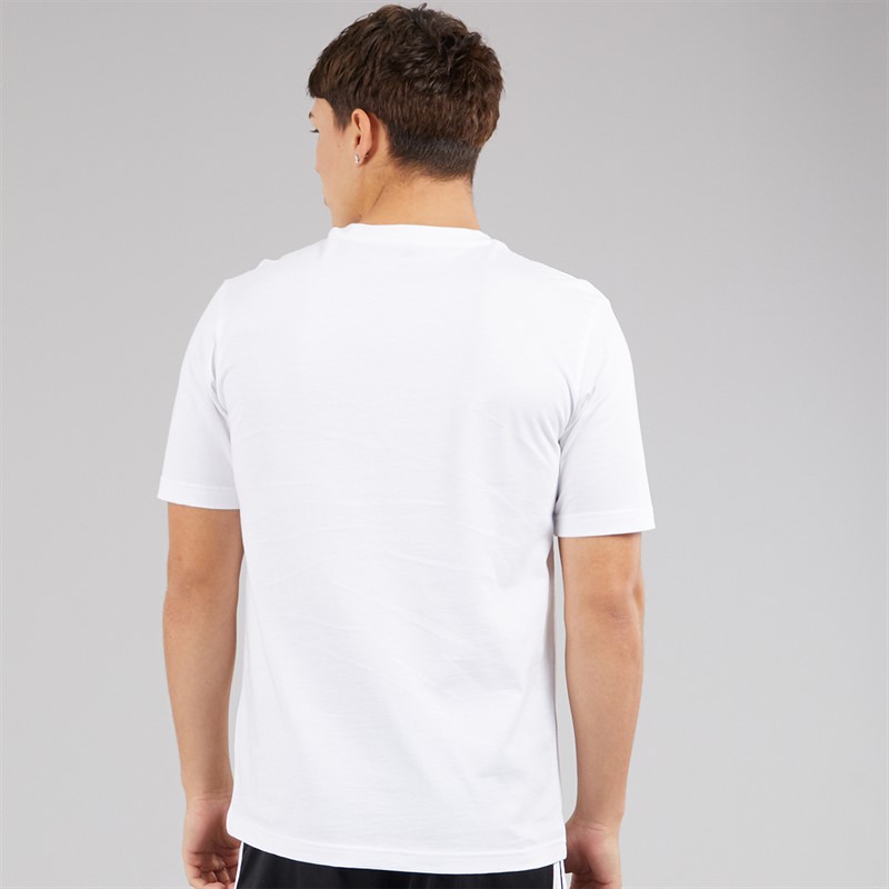 adidas Mens Camo Shape Graphic T-Shirt White