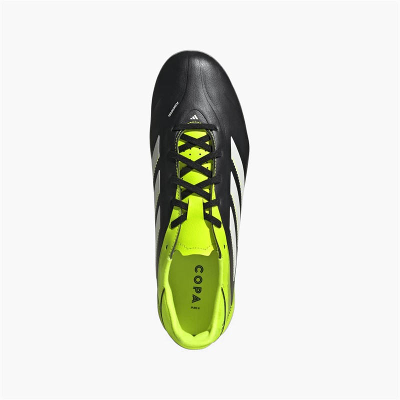 adidas Mens Copa Pure 3 League Radiant Blaze Pack AG Artifical Ground Football Boots Core Black/White/Lucid Lemon