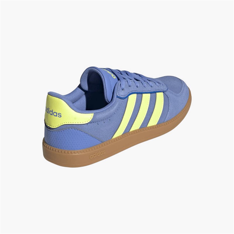 adidas Womens Breaknet Sleek Trainers Blue Fusion/Hi-Res Yellow/Gum