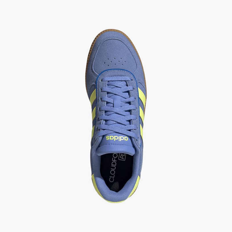 adidas Womens Breaknet Sleek Trainers Blue Fusion/Hi-Res Yellow/Gum
