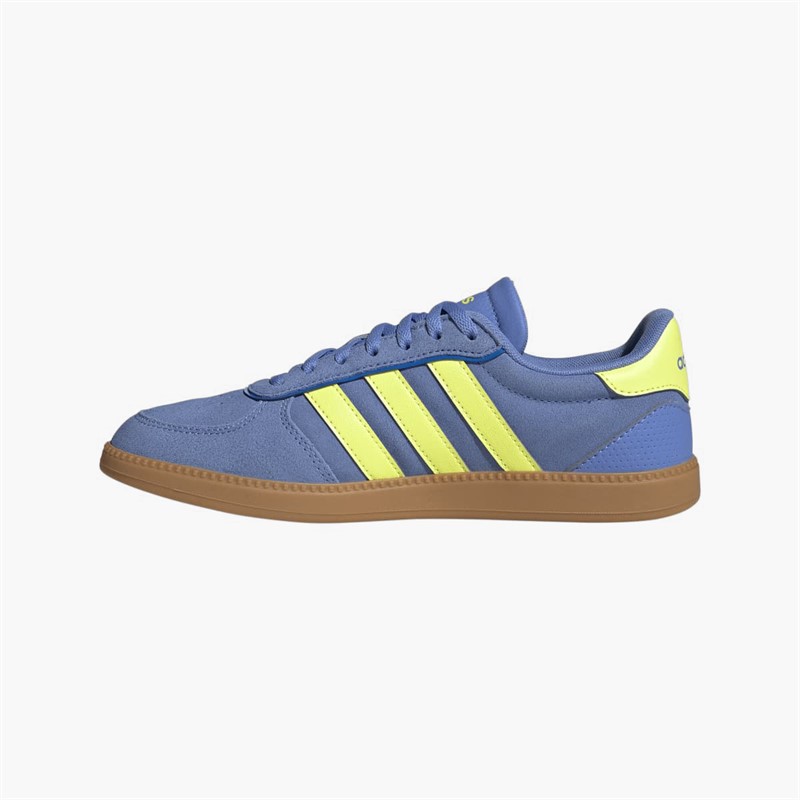adidas Womens Breaknet Sleek Trainers Blue Fusion/Hi-Res Yellow/Gum