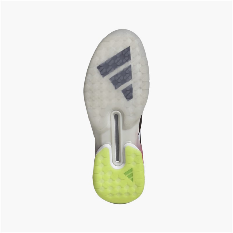 adidas Mens Counterblast Indoor Performance Court Shoes Cloud White/Aurora Met/Aurora Plum