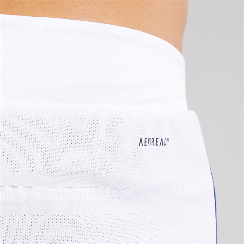 adidas Mens AFC Arsenal FC 24/25 Authentic Home Shorts White/Victory Blue