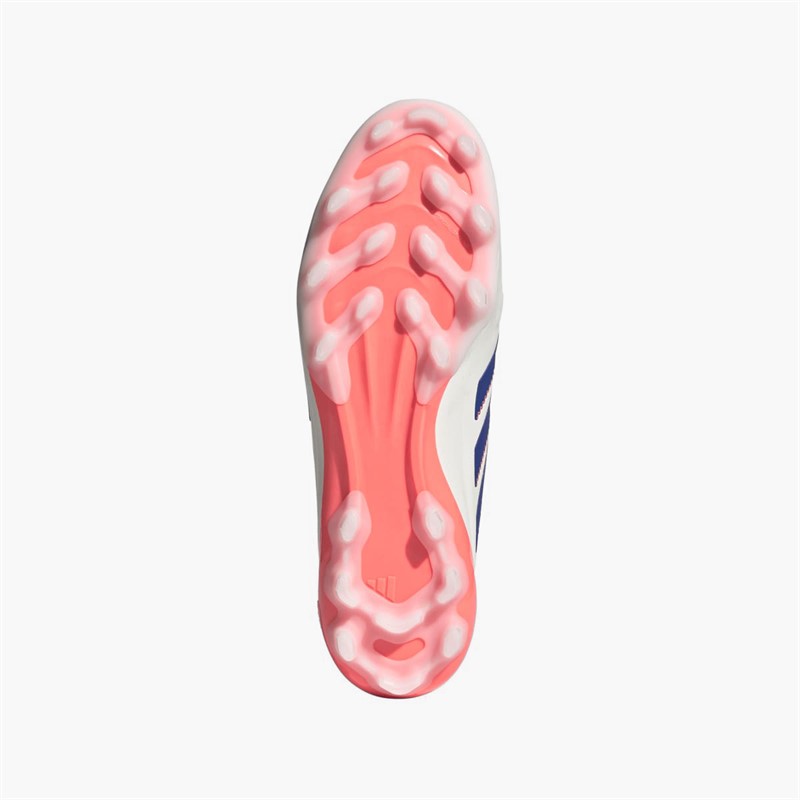 adidas Mens Copa Pure 3 League AG Artificial Ground Football Boots Off White/Lucid Blue/Signal Coral