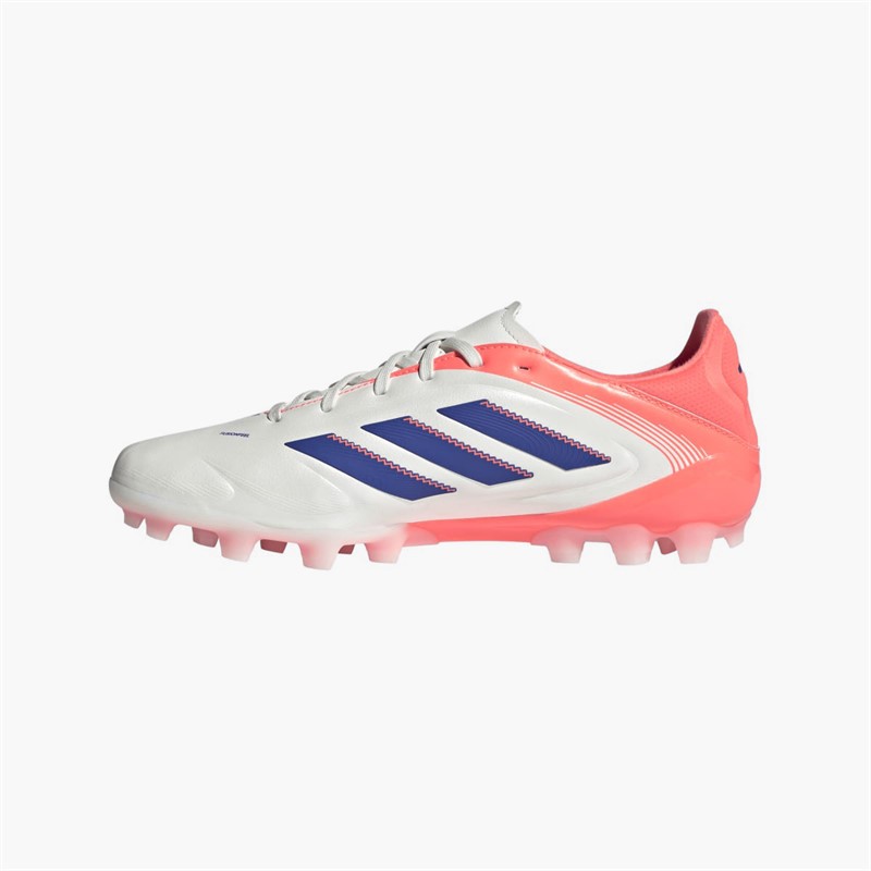 adidas Mens Copa Pure 3 League AG Artificial Ground Football Boots Off White/Lucid Blue/Signal Coral