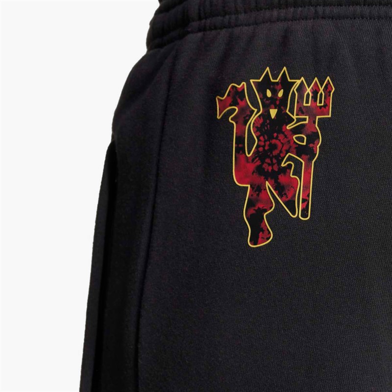 adidas Mens MUFC Manchester United Chinese New Year Track Pants Black