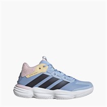 adidas Womens Courtstabil Indoor Court Shoes Blue/Bright Royal/Team Solar Orange