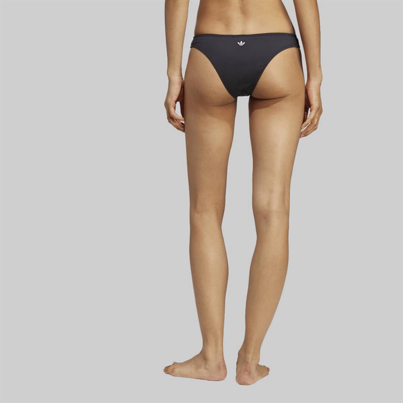 adidas Womens Essentials Bikini Bottoms Black/White