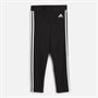 adidas Infant Girls Essentials 3-Stripes Leggings Black