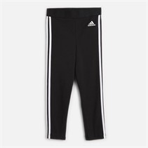 adidas Infant Girls Essentials 3-Stripes Leggings Black