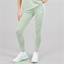 adidas Womens Essentials 3-Stripes Leggings Linen Green