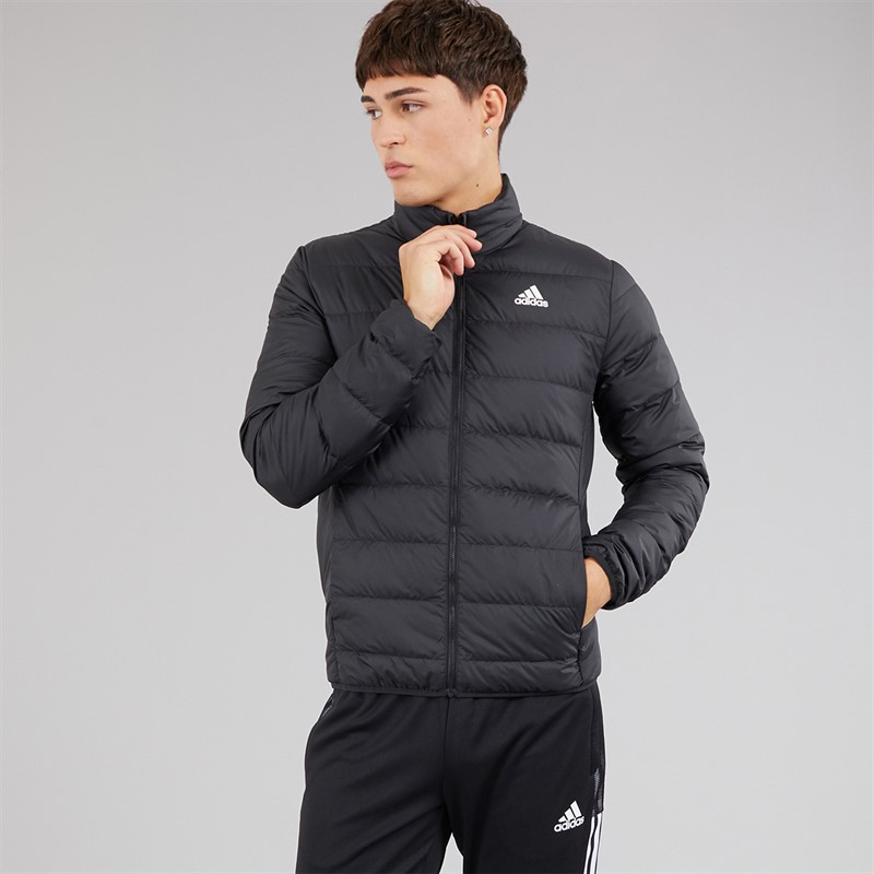 adidas Mens Essentials Lite Down Insulated Jacket Black