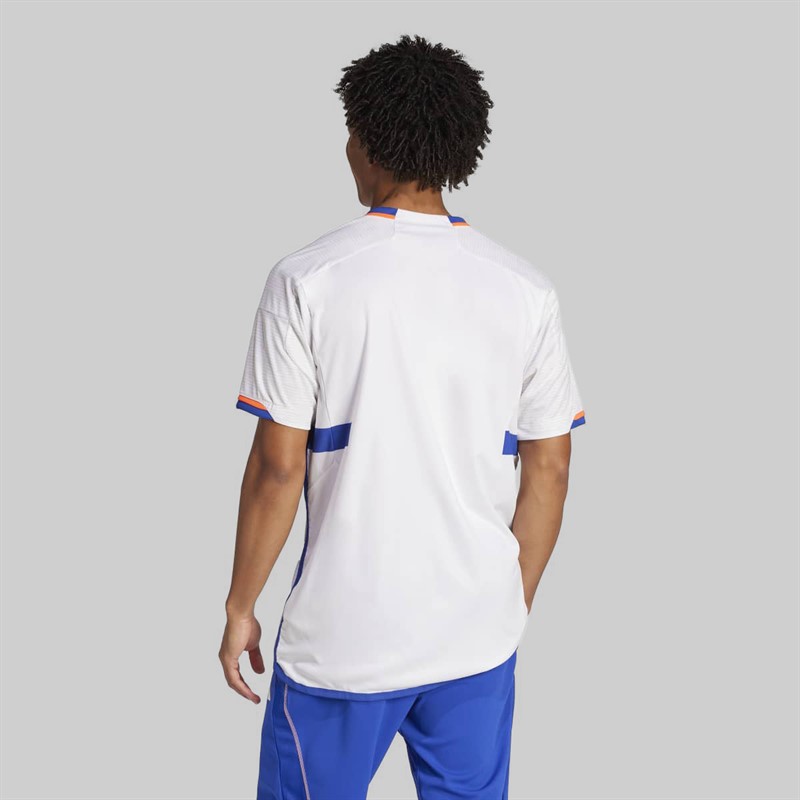 adidas Mens FFHB France Handball 25/26 Away Replica Jersey White