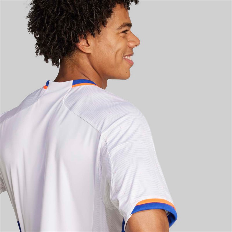 adidas Mens FFHB France Handball 25/26 Away Replica Jersey White