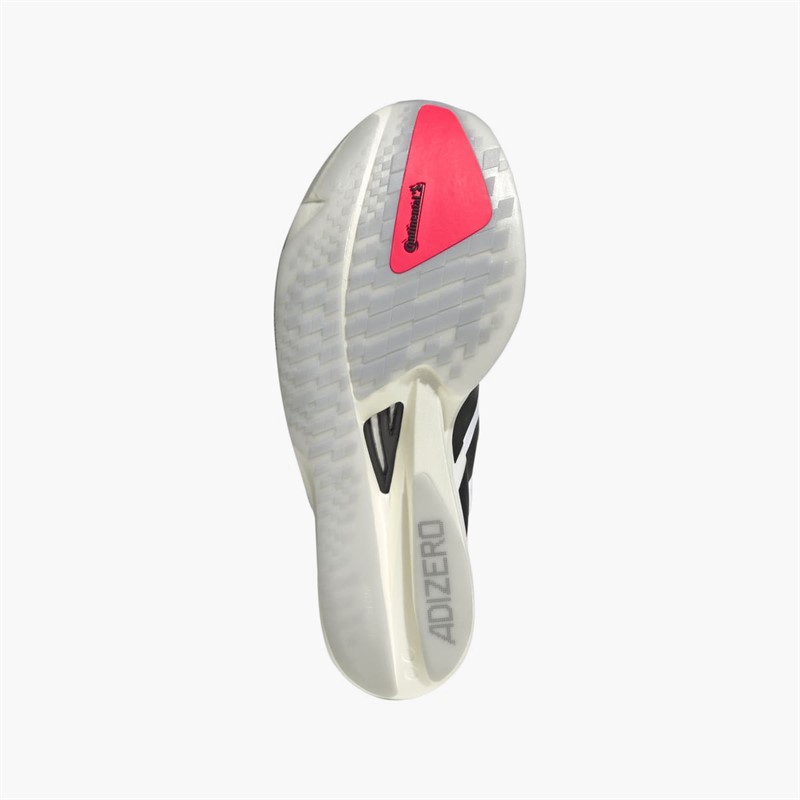 adidas Mens Adizero Takumi Sen 11 Neutral Running Shoes Cloud White/Core Black/Lucid Red