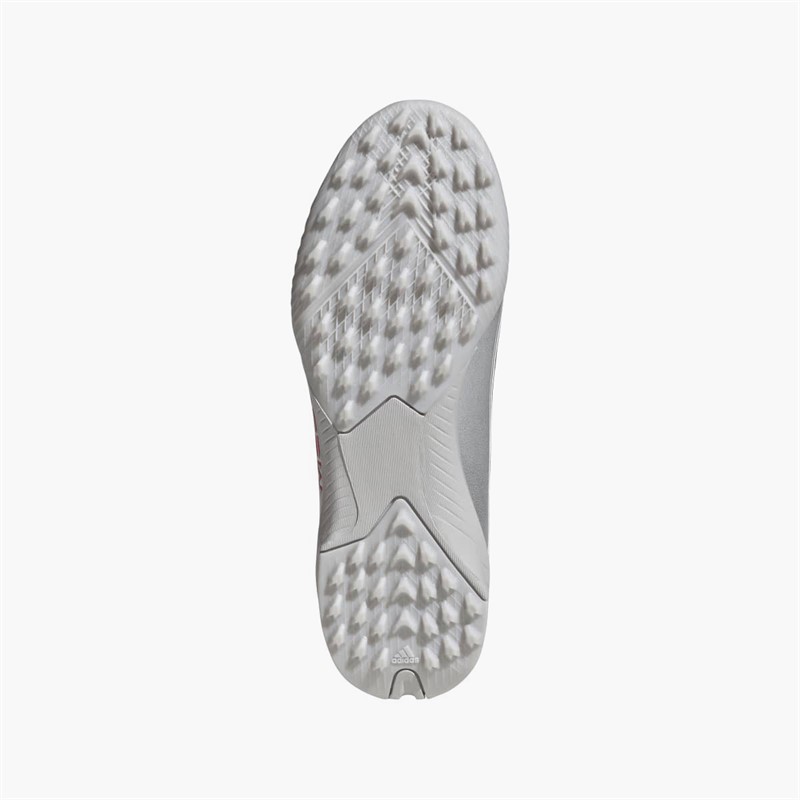 adidas Junior F50 League Messi TF Astro Football Boots Cloud White/Lucid Red/Silver Metallic