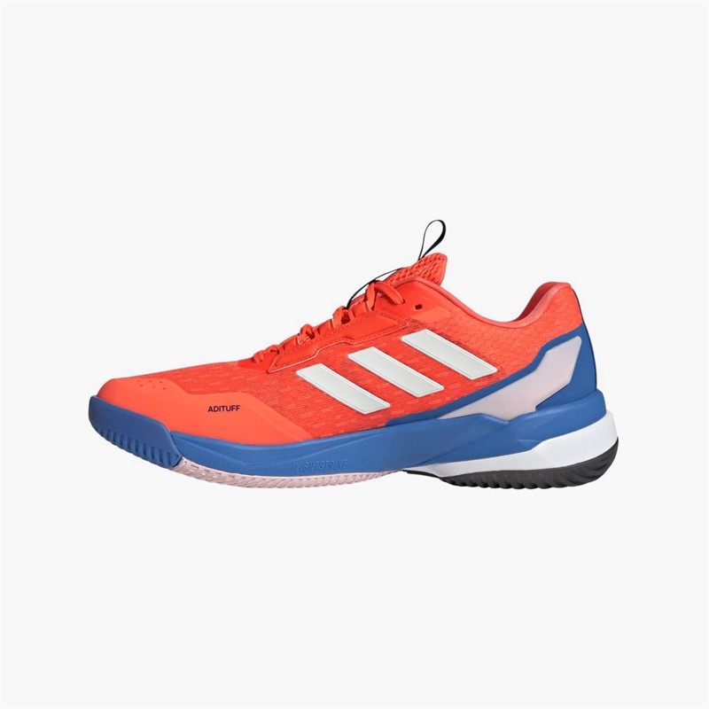 adidas Mens Crazyflight 6 Indoor Court Shoes Bright Royal/Zero Metalic/Team Solar Orange