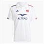 adidas Mens FFR France Rugby 24/25 Away Jersey White