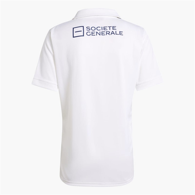 adidas Mens FFR France Rugby 24/25 Away Jersey White