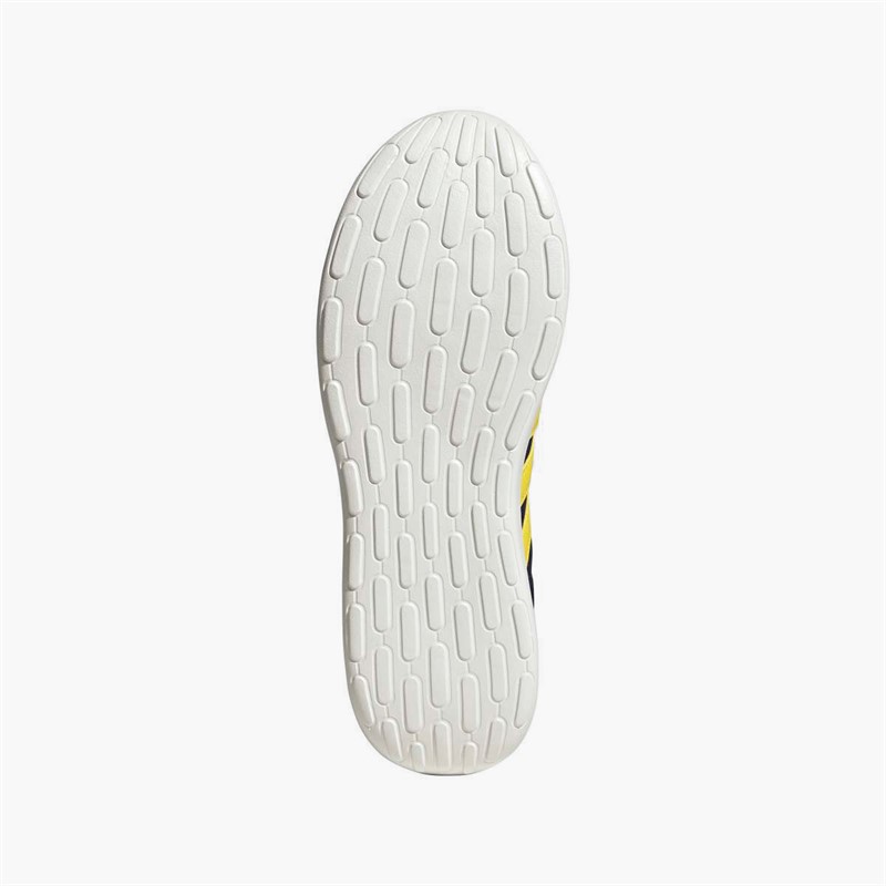 adidas Mens Lite Racer 4.0 Trainers Dark Blue/Yellow/Core White