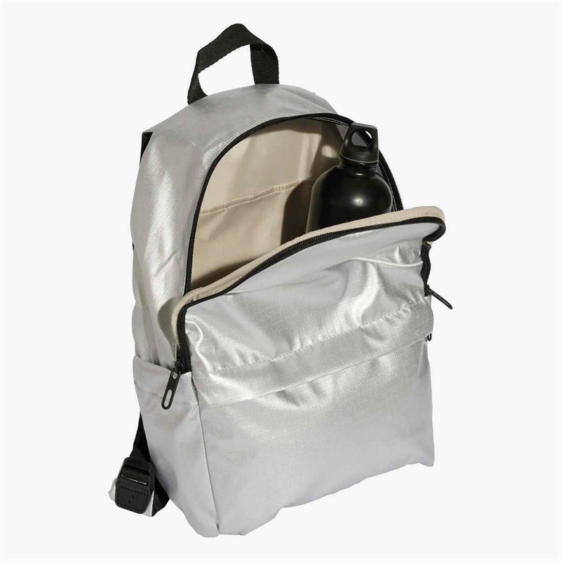adidas Glow Backpack Silver Metallic/White