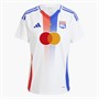 adidas Womens OL Olympique Lyon 24/25 Home Jersey White