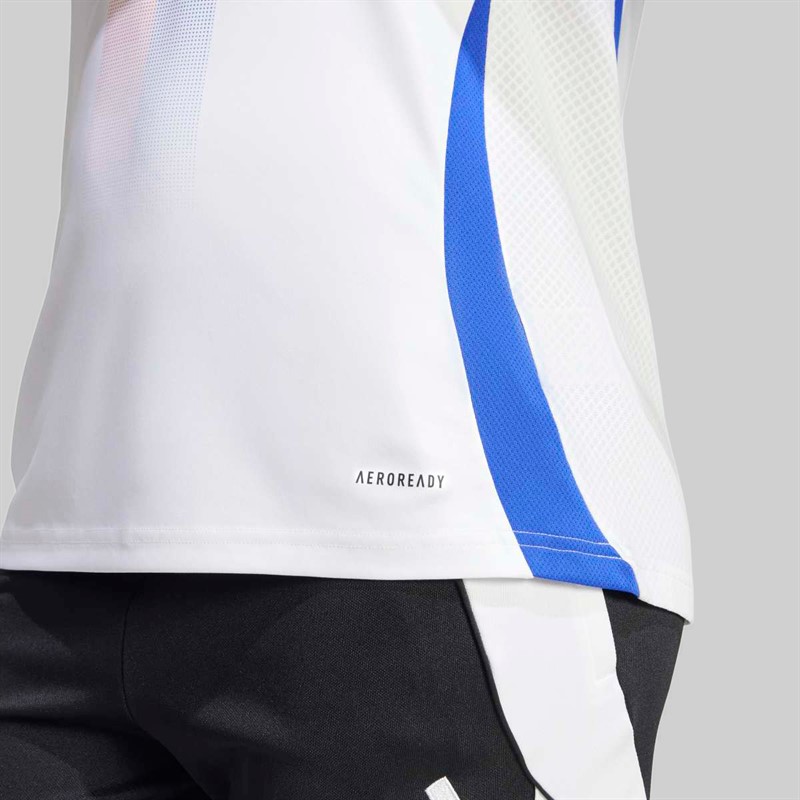 adidas Womens OL Olympique Lyon 24/25 Home Jersey White