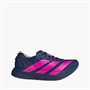 adidas Mens Adizero Adios Pro 4 Neutral Running Shoes Dark Blue/Shock Pink/Dash Grey