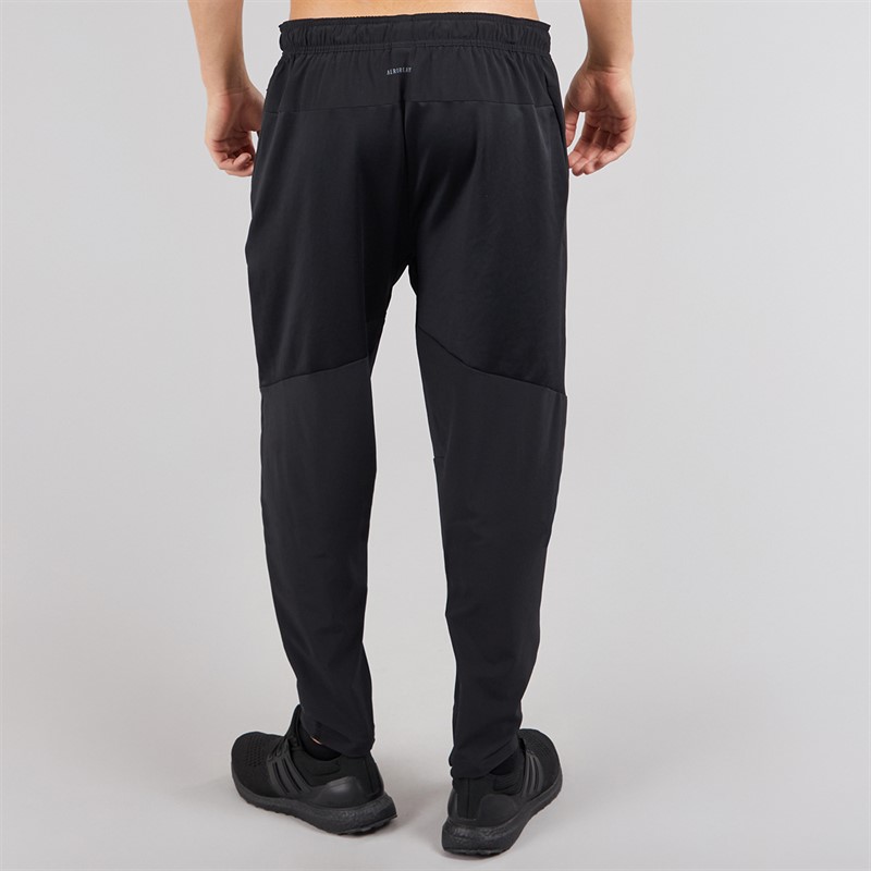 adidas Mens Designed For Training Hybrid Joggers Black