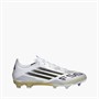 adidas Mens F50 League FG/MG Firm/Multi Ground Football Boots Cloud White/Core Black/Gold Metallic