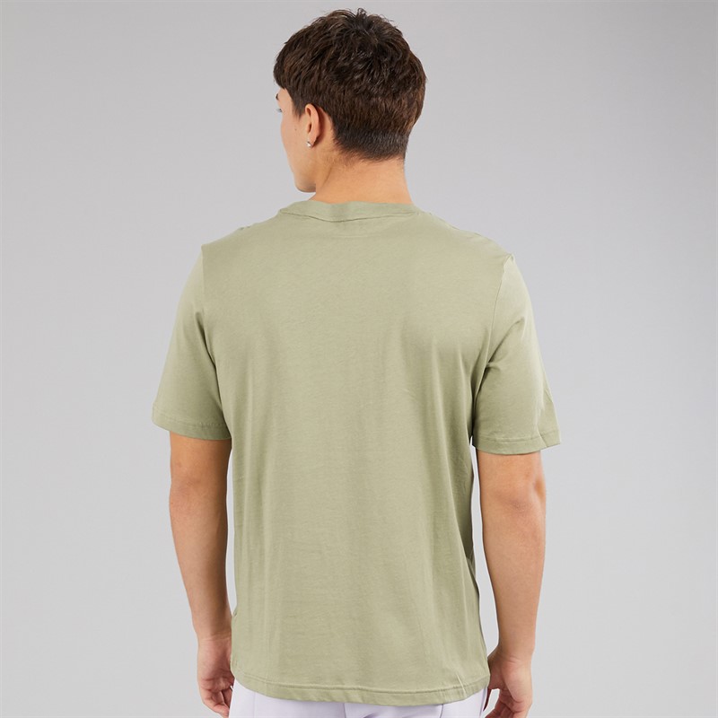 adidas Mens Future Icons Badge Of Sport T-Shirt Tent Green
