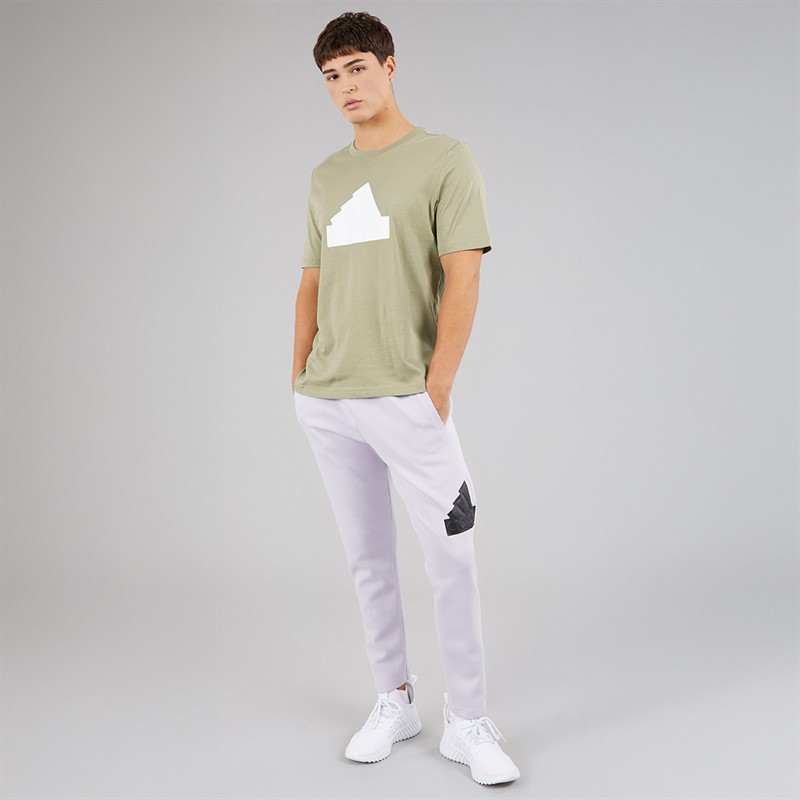 adidas Mens Future Icons Badge Of Sport T-Shirt Tent Green