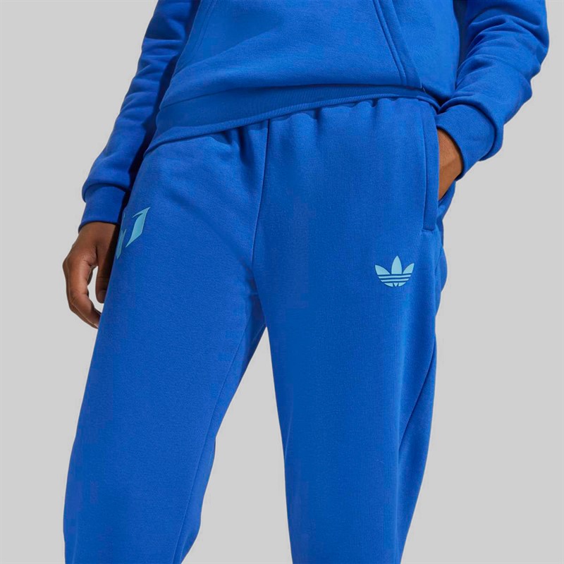 adidas Junior Messi Track Pants Royal Blue