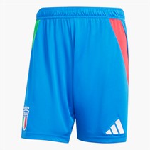 adidas Mens FIGC Italy 2024 Away Shorts Blue