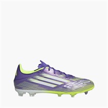 adidas Mens F50 League Radiant Blaze Pack FG/MG Firm/Multi Ground Football Boots Purple Rush/Cloud White/Lucid Lemon